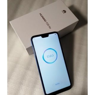 シムフリー　HUAWEI  P20lite　クラインブルー(スマートフォン本体)