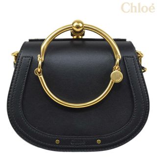 クロエ(Chloe)のNILE ナイル スモールブレスレッドバッグ ショルダーバッグ/BLACK(ショルダーバッグ)