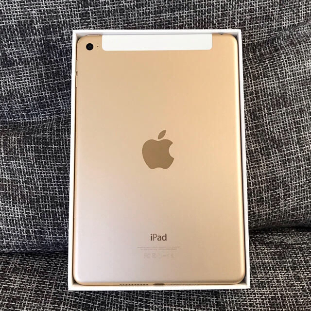 PC/タブレットiPad mini4 64GB cellular SIMロック解除済品 美品