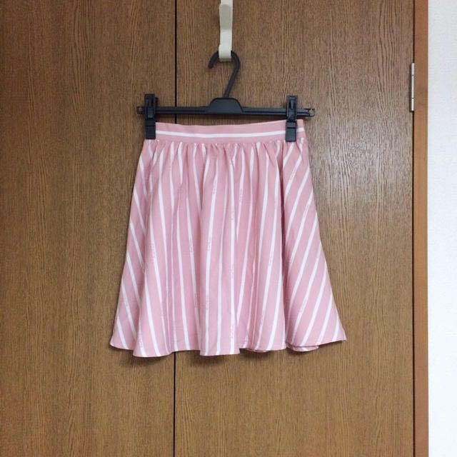 merry jenny(メリージェニー)のピンクストライプスカート♡ レディースのスカート(ミニスカート)の商品写真