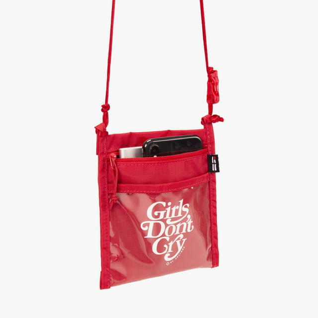 Girls Don't Cry x Helinox Nylon Pouch 赤