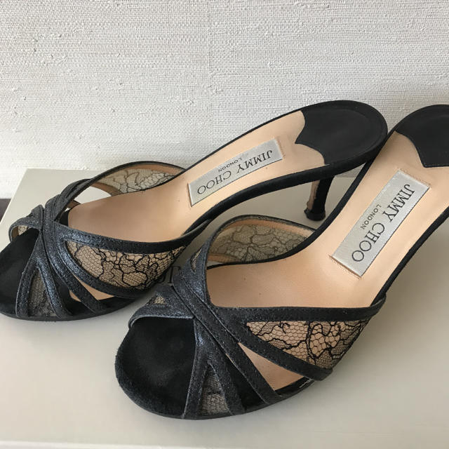 Jimmy Choo レースミュール 35 【完売】 62.0%OFF ybsoul.co.il