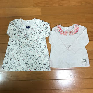 アカチャンホンポ(アカチャンホンポ)のサイズ90 2枚セット 女の子 ベビー服(Tシャツ/カットソー)