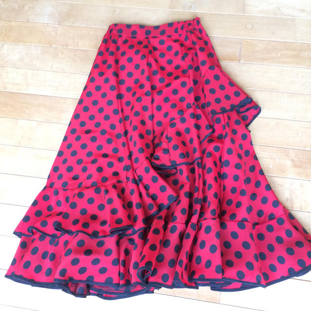 フラメンコ用スカート レディースのフォーマル/ドレス(その他)の商品写真