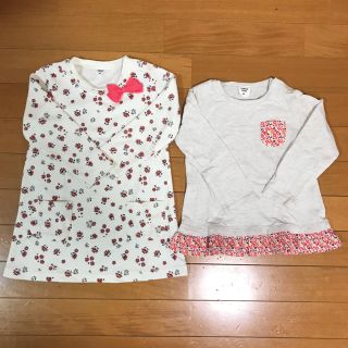 アカチャンホンポ(アカチャンホンポ)のサイズ95 2枚セット 女の子 ベビー服(Tシャツ/カットソー)