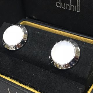 ダンヒル(Dunhill)のダンヒル 白蝶貝 925 カフス カフリンクス(カフリンクス)