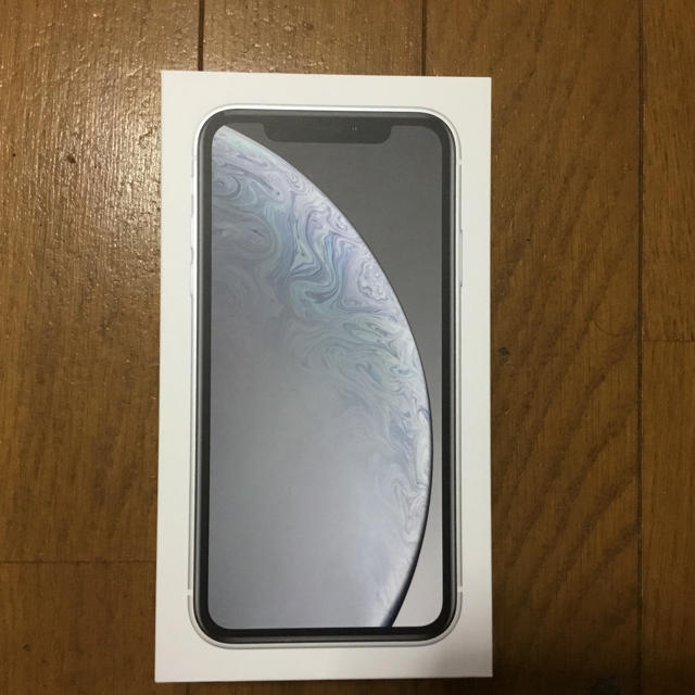 ファッションなデザイン iPhoneXR 最終セール! - Apple WHITE ...
