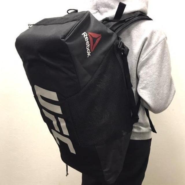 リーボック UFC 2way ダッフルバッグ リュック 黒 180626 - バッグ