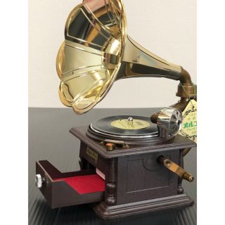 ECHO - ( 美品 )昭和レトロ ECHO( エコー )蓄音機型 ECHO - ( 美品 )昭和レトロ ECHO( エコー )蓄音機型