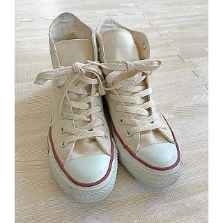 コンバース(CONVERSE)のコンバース 白 ハイカットスニーカー(スニーカー)