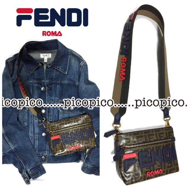 今季 新品 FENDI FILA フェンディ フィラ バッグ ストラップ 正規品 | フリマアプリ ラクマ