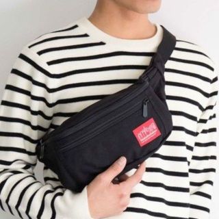 マンハッタンポーテージ(Manhattan Portage)の新品 マンハッタンポーテージ ボディバッグ ショルダー バッグ ナイロン 黒 鞄(ボディバッグ/ウエストポーチ)