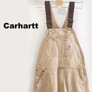 カーハート(carhartt)のCarharttカ−ハート ダック地オーバーオールW84cm(サロペット/オーバーオール)