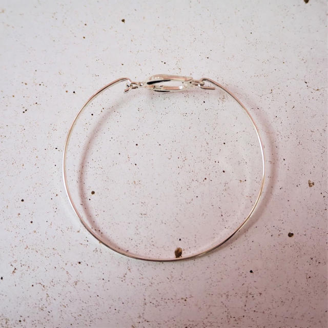 Double Dolphins Hoop Bangle《SILVER925》 2