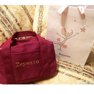 レペット(repetto)のrepetto ワインレッドトート(トートバッグ)