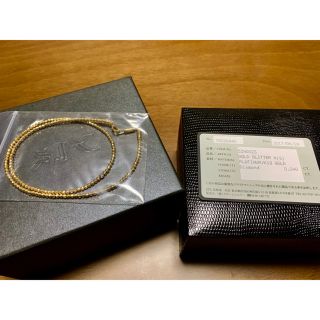 スタージュエリー(STAR JEWELRY)のSJX グリッター ネックレス 最終値下げ(ネックレス)