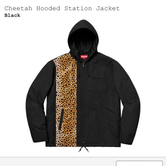 Supreme Cheetah Hooded Station Jacket