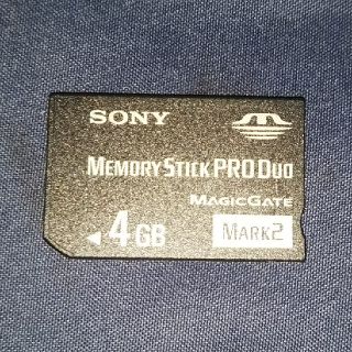 ソニー(SONY)のSONY 純正 デジカメやPSPのメモリスティック対応機器用4GB(PC周辺機器)