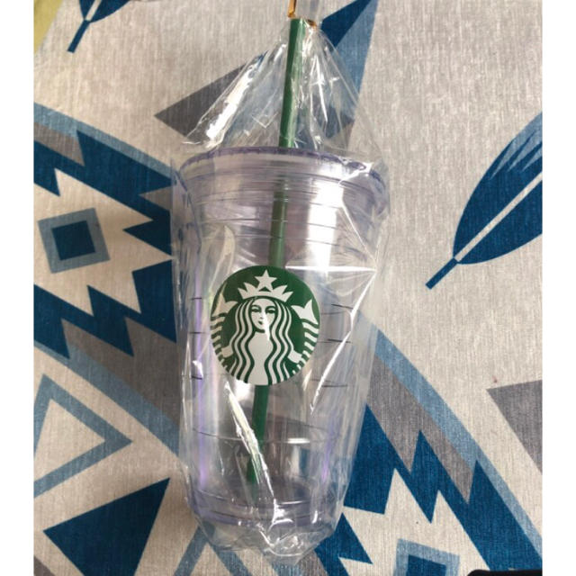 Starbucks Coffee(スターバックスコーヒー)のStarbucks　ロゴコールドカップタンブラー470ml インテリア/住まい/日用品のキッチン/食器(タンブラー)の商品写真