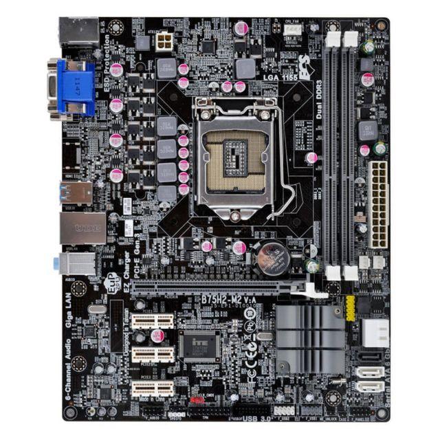 ECS　B75H2-D　LGA1155　CPU メモリ付き