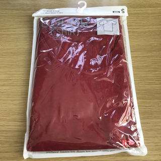 ユニクロ(UNIQLO)のUNIQLO カラークルーTシャツ半袖 メンズSサイズ レッド カーキ ネイビー(Tシャツ/カットソー(半袖/袖なし))