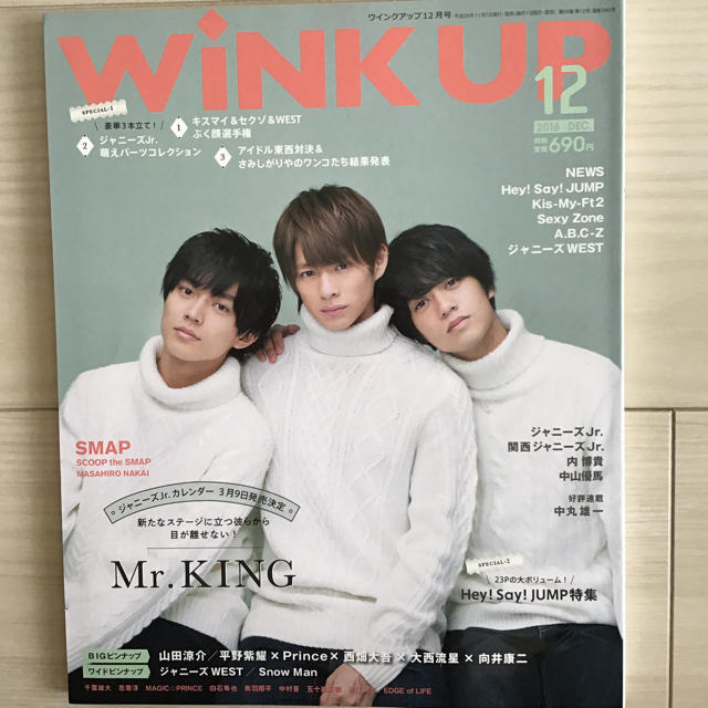 WiNK UP 2016 12月号