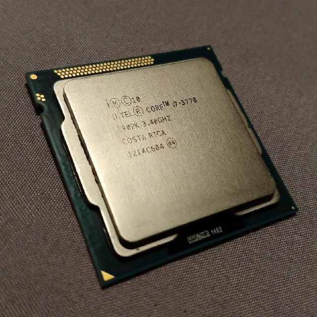 CPU Core i7-3770 （Ivy Bridge）動作確認済 - PCパーツ