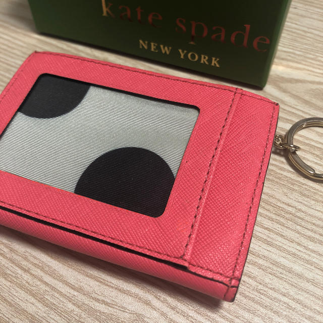 kate spade new york(ケイトスペードニューヨーク)のピンク ミニ財布 コインケース レディースのファッション小物(コインケース)の商品写真