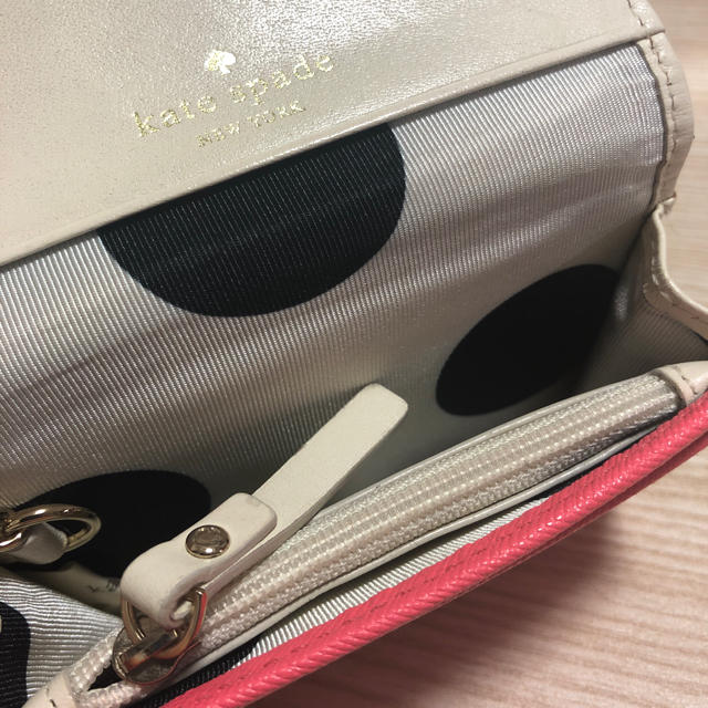 kate spade new york(ケイトスペードニューヨーク)のピンク ミニ財布 コインケース レディースのファッション小物(コインケース)の商品写真