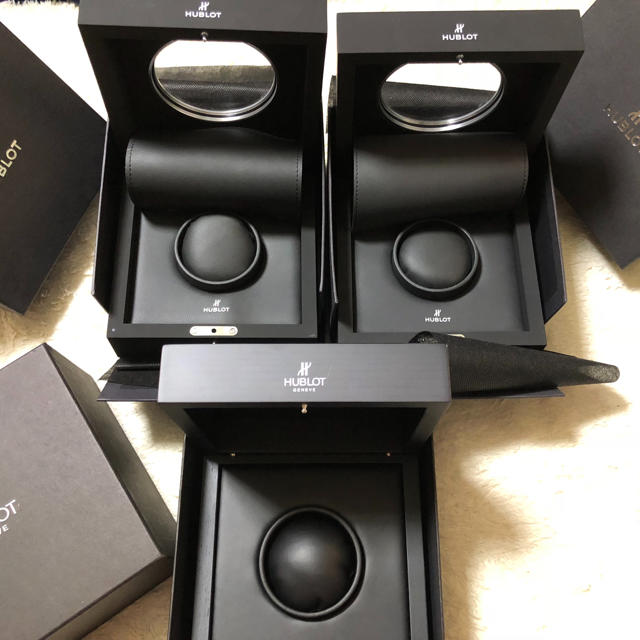 HUBLOT - ウブロ 国内正規品 純正時計ケース 3個セット HUBLOT HUBLOT - ウブロ 国内正規品 純正時計ケース 3個セット HUBLOT
