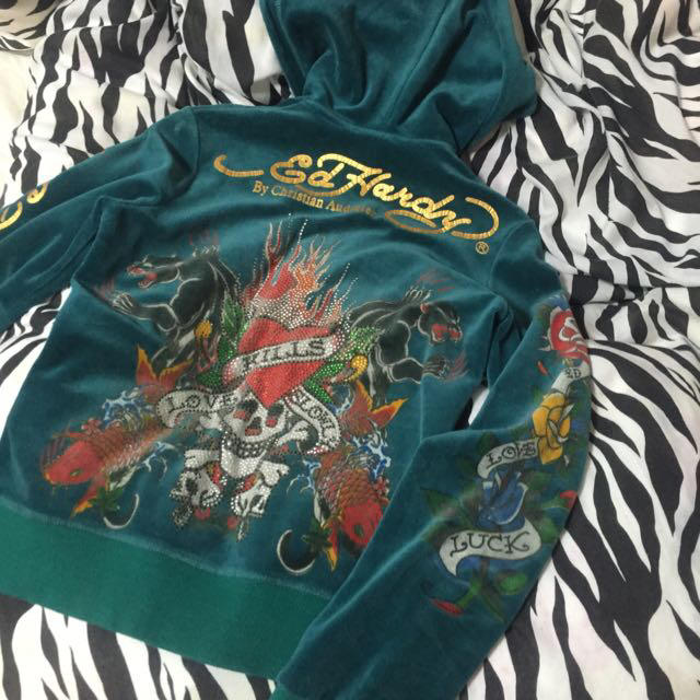 Ed Hardy(エドハーディー)のエドハーディセットアップ レディースのルームウェア/パジャマ(ルームウェア)の商品写真