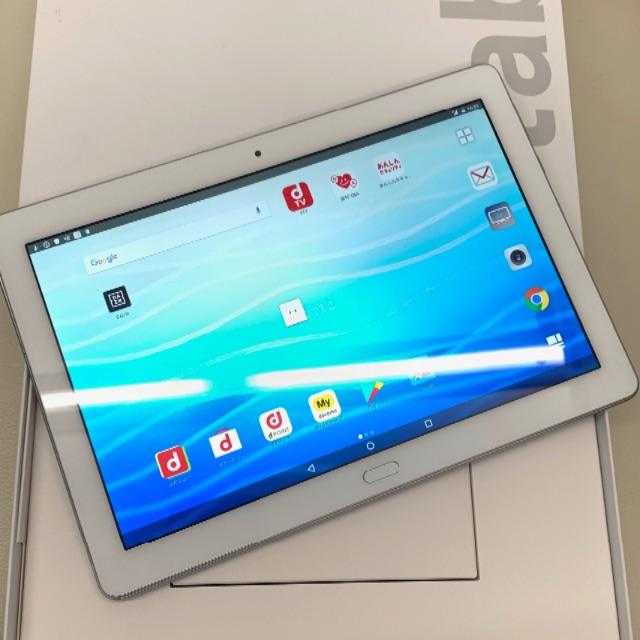 NTTdocomo(エヌティティドコモ)の★ 中古 dtab d-01k docomo タブレット 【T464】 スマホ/家電/カメラのPC/タブレット(タブレット)の商品写真