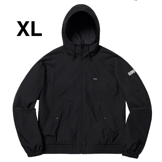 XL 黒 GORE-TEX Hooded Harrington Jacket