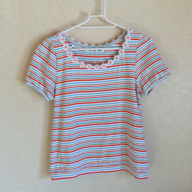 Dot&Stripes CHILDWOMAN(ドットアンドストライプスチャイルドウーマン)のボーダーカットソー レディースのトップス(Tシャツ(半袖/袖なし))の商品写真