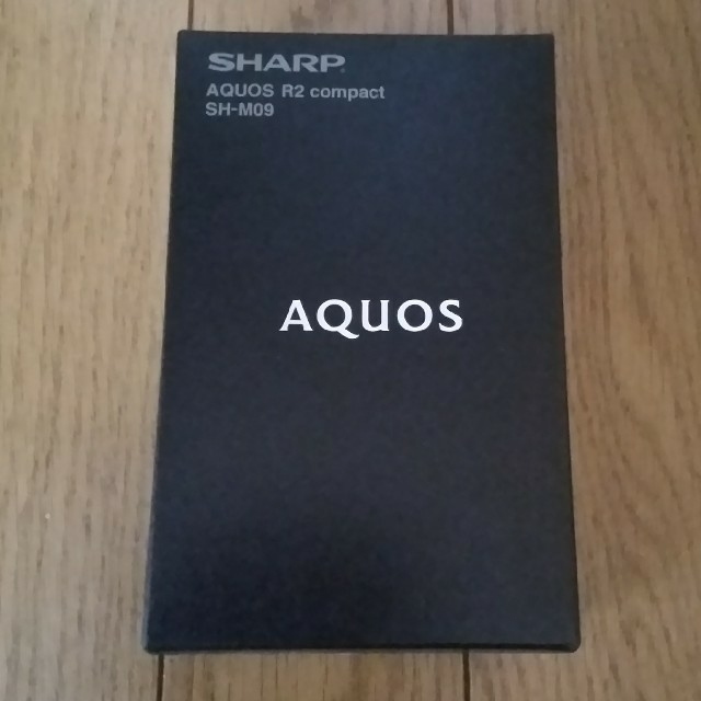 国内即発送】 SHARP - 新品 AQUOS R2 compact SH-M09 ピュアブラック ...