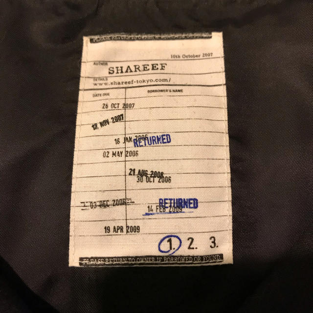 SHAREEF(シャリーフ)のSHAREEF ドロップショルダーコーチジャケット メンズのジャケット/アウター(その他)の商品写真