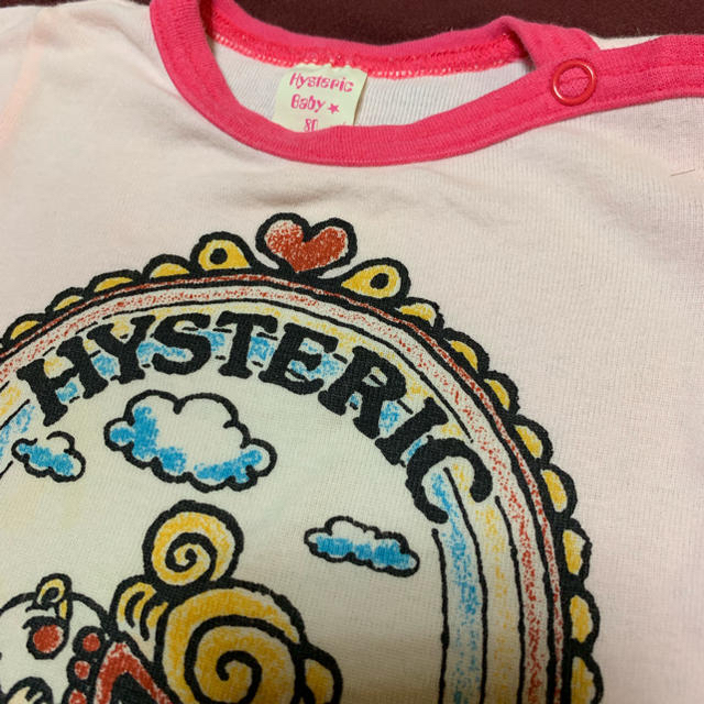 HYSTERIC MINI(ヒステリックミニ)の美品 ヒステリックベビー 80㎝ Tシャツ キッズ/ベビー/マタニティのベビー服(~85cm)(Ｔシャツ)の商品写真