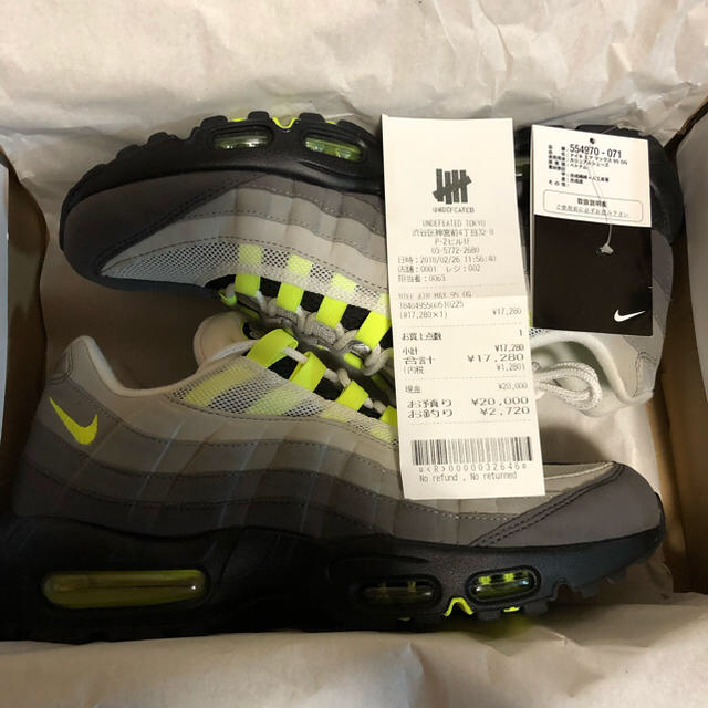 NIKE(ナイキ)のairmax 95 og メンズの靴/シューズ(スニーカー)の商品写真