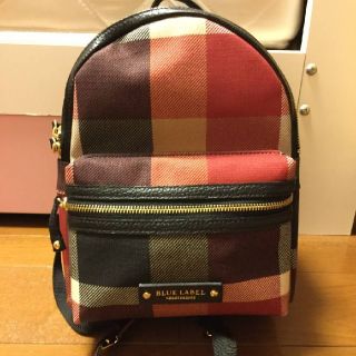 バーバリーブルーレーベル(BURBERRY BLUE LABEL)の美品　クレストブリッジ　リュック(リュック/バックパック)