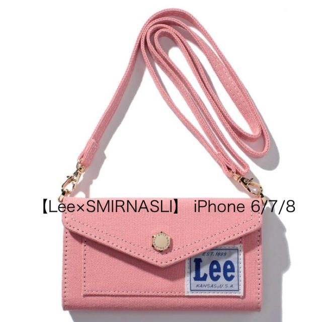 SMIR NASLI(サミールナスリ)の新品♡定価3996円 【Lee×SMIRNASLI】iPhone6/7/8 スマホ/家電/カメラのスマホアクセサリー(iPhoneケース)の商品写真