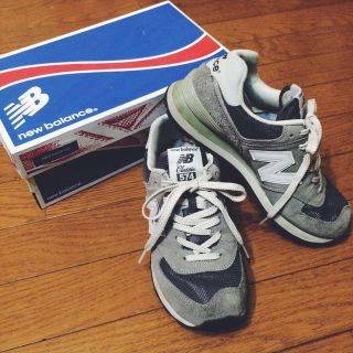 ニューバランス(New Balance)のNewBalance 574 グレー(スニーカー)