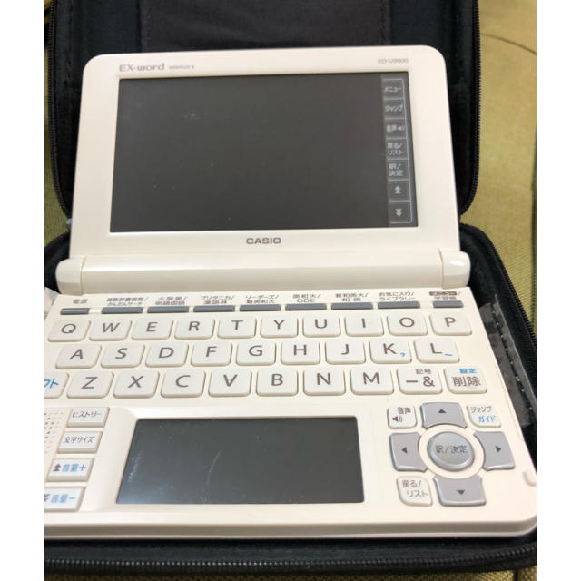 CASIO(カシオ)のex word 8 9 スマホ/家電/カメラのPC/タブレット(電子ブックリーダー)の商品写真