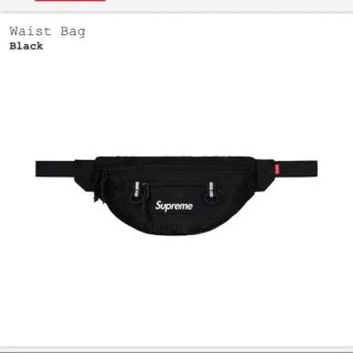 シュプリーム(Supreme)のsupreme waist bag 19ss black×4つ ショルダー4つ(ウエストポーチ)