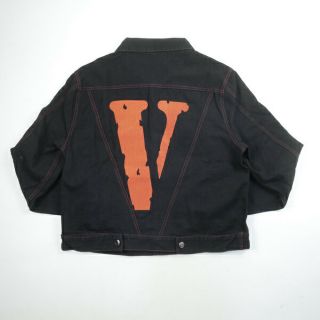 オフホワイト(OFF-WHITE)の値下げvlone  デニムジャケット(Gジャン/デニムジャケット)