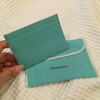 ティファニー(Tiffany & Co.)の正規品☆ティファニーカードケース(名刺入れ/定期入れ)