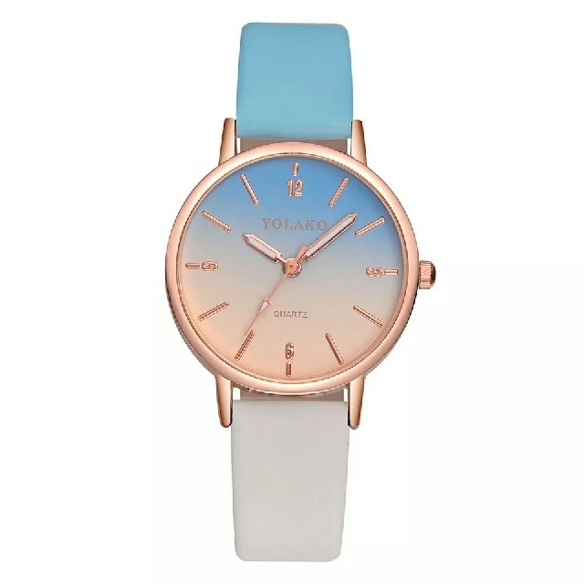 【訳あり】新品　腕時計　レディース　ブルー レディースのファッション小物(腕時計)の商品写真