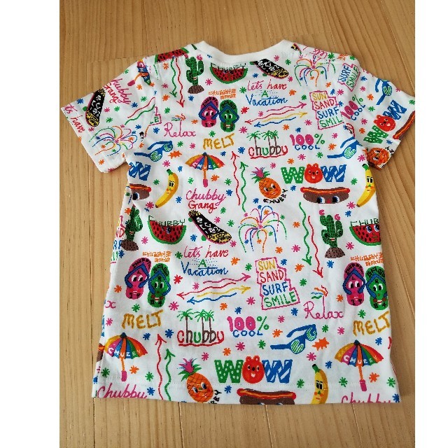 CHUBBYGANG(チャビーギャング)の【chubbygang】新品　Tシャツ　120cm キッズ/ベビー/マタニティのキッズ服男の子用(90cm~)(Tシャツ/カットソー)の商品写真