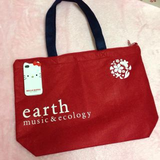 アースミュージックアンドエコロジー(earth music & ecology)のearth♡ショップバック(ショップ袋)