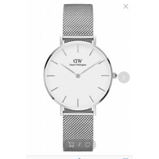 ダニエルウェリントン(Daniel Wellington)の【ダニエルウェリントン】クラシック ペティット 32mm シルバー(腕時計(アナログ))