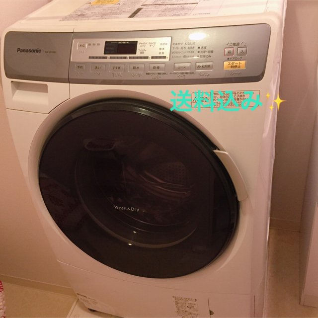 4/7まで！Panasonic ドラム式洗濯機 NA-VD 100L